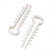 Дюбель-хомут 5-10 прямоуг. бел. (уп.100шт) Rexant 07-4610 07-4610