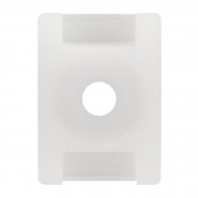 Площадка для крепления стяжки 22х16мм (ПС-2) бел. (уп.10шт) Rexant 07-2102-10 07-2102-10