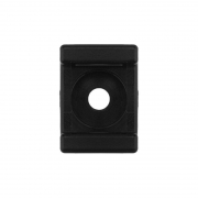 Площадка для крепления стяжки 22х16мм (ПС-2) черн. (уп.10шт) Rexant 07-2103-10 07-2103-10