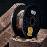 Трос стальной в ПВХ изоляции d2.0мм (200м) REXANT 09-5320 09-5320