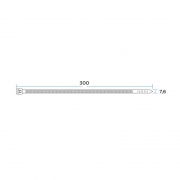 Хомут кабельный 7.6х300 нейл. бел. (уп.100шт) Rexant 07-0302 07-0302