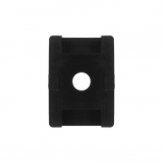 Площадка для крепления стяжки 22х16мм (ПС-2) черн. (уп.100шт) Rexant 07-2103 июл.03