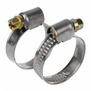 Хомут стальной червячный 16-27 (Россия) Rexant 07-0616 07-0616