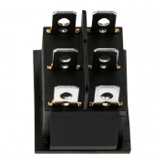 Выключатель клавишный 250В 15А (6с) ON-ON красн. с подсветкой (RWB-506 SC-767) (инд. упак.) Rexant 36-2350-1 36-2350-1