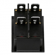 Выключатель клавишный 250В 16А (4с) ON-OFF красн. с подсветкой (RWB-502 SC-767 IRS-201-1) (инд. упак.) Rexant 36-2330-1 36-2330-1