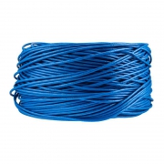 Кабель витая пара U/UTP кат.6 4х2х23AWG solid CU PVC син. 305м (м) Rexant 01-0047 01-0047