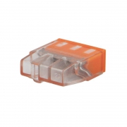 Экспресс-клемма строительно-монтажная СМК 2273-243 3-проводная 0.5-2.5кв.мм с пастой (уп.100шт) Rexant 07-3217 07-3217