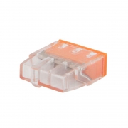 Экспресс-клемма строительно-монтажная СМК 2273-203 3-проводная 0.5-2.5кв.мм (уп.100шт) Rexant 07-3212 07-3212