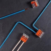 Клемма компактная многоразовая 221-413 3-проводная 0.14-4.0кв.мм (уп.50шт) Rexant 07-5203 07-5203