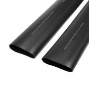 Трубка термоусадочная тонкостен. 75.0/22.0 с клеем (3:1) 1м черн. Rexant 26-0075 26-0075
