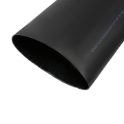 Трубка термоусадочная тонкостен. 160.0/50.0 с клеем (3:1) 1м черн. Rexant 26-0160 26-0160