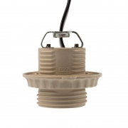 Патрон E27 с проводом 20см бел. Rexant 11-8875 ноя.75