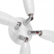 Разветвитель цокольный E27-4хE27 поворот. цоколь бел. Rexant 11-8864 ноя.64