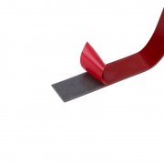 Скотч двустор. 9ммх5м красн. на серой основе REXANT 09-6009 сен.09