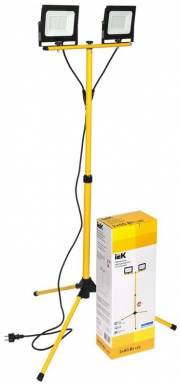 Прожектор светодиодный СДО 06-2x50Ш 6500К IP65 штатив черн. IEK LPDO606-2X050-65-K02 LPDO606-2X050-65-K02