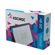 Прожектор светодиодный 20Вт 6500К IP65 1600лм КОСМОС K_PR5_LED_20 K_PR5_LED_20