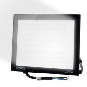 Прожектор светодиодный СДО-20 100Вт 6500К IP65 230В BL ДО прозр. закален. стекло ФАZА 5047341 5047341