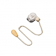 Выключатель для настенного светильника с деревянным наконечником gold блист. Rexant 06-0245-A 13.03.2026