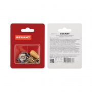 Выключатель для настенного светильника с деревянным наконечником gold блист. Rexant 06-0245-A 13.03.2026