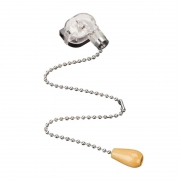 Выключатель для настенного светильника с деревянным наконечником Silver блист. Rexant 06-0244-A 13.03.2026