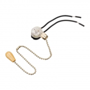 Выключатель для настенного светильника с проводом и деревянным наконечником gold блист. Rexant 06-0243-A 13.03.2026