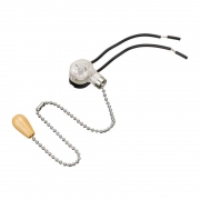 Выключатель для настенного светильника с проводом и деревянным наконечником Silver блист. Rexant 06-0242-A 13.03.2026