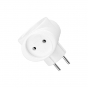 Разветвитель 3-м 6А IP20 220В биметал. бел. Rexant 11-1064 11-1064