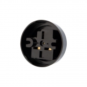 Розетка РШ для электрической плиты 32А 250В 2Р+РЕ (ОУ) черн. Rexant 11-8983 ноя.83