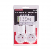 Розетка радиоуправляемая с пультом RX-002 (один пульт две розетки) Rexant 10-6025 окт.25