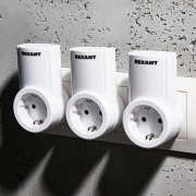 Розетка радиоуправляемая с пультом RX-003 (один пульт три розетки) Rexant 10-6030 окт.30