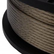 Трос стальной в ПВХ изоляции d4.0мм (100м) REXANT 09-5240 09-5240