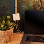 Розетка сетевая LAN на стену 2 гнездо 8Р8С (RJ-45) 5кат. Rexant 06-0105-C 06-0105-C