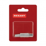 Разъем антенный на кабель штекер-TV никель с пружиной (блист.) Rexant 06-0016-A 06-0016-A