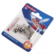 Разъем антенный на кабель штекер F для кабеля RG-6 (блист.5шт) Rexant 06-0004-A5 06-0004-A5