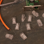 Джек компьютерный RJ45 (8P8C) кат.5E (уп.100шт) Rexant 05-1021 05-1021