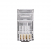 Джек компьютерный RJ45 (8P8C) кат.5E (уп.100шт) Rexant 05-1021 05-1021