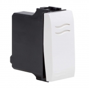 Выключатель 1-кл. 1мод. СП BRAVA 16А IP20 бел. DKC 76001B 76001B