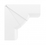 Угол внутренний изменяемый для кабель-канала 90х50 с разд. DKC 09551 09551