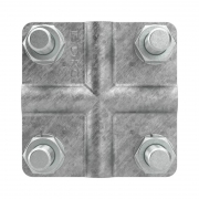 Соединитель крестовой пруток-пруток d8 DKC NG3104 NG3104