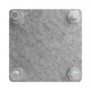 Соединитель полоса-полоса 25-40мм с разделит. пластиной 80х70мм DKC NG3105 NG3105