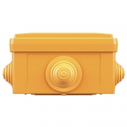 Коробка ответвительная FS 100х100х50мм 4р 450В 6А 4кв.мм с каб. вводами и клеммн. IP55 пластик. DKC FSB11404 FSB11404