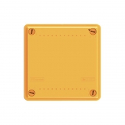 Коробка ответвительная FS 100х100х50мм 4р 450В 6А 4кв.мм с гладкими стенками и клеммн. IP56 пластик. DKC FSB10404 FSB10404