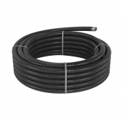 Металлорукав в ПВХ изоляции DN 12мм Dвн.12.0мм Dнар.16.0мм без протяжки черн. (уп.50м) DKC 6071R-012N 6071R-012N