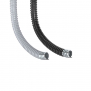 Металлорукав в ПВХ изоляции DN 12мм Dвн.12.0мм Dнар.16.0мм без протяжки черн. (уп.50м) DKC 6071R-012N 6071R-012N