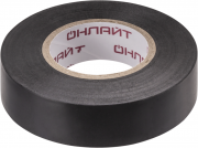 Изолента ПВХ 19мм (рул.20м) 71 690 OIT-B19-20/BL черн. ОНЛАЙТ 71690 71690