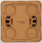 Розетка 1-м ОП Этюд Дача 16А IP20 250В с заземл. защ. шторки бук SE PA16-004T PA16-004T