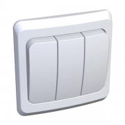 Выключатель 3-кл. СП Этюд 10А IP20 бел. SE BC10-003B BC10-003B