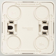 Розетка 1-м ОП Этюд 16А IP20 250В без заземл. без защ. шторок крем. SE PA16-001K PA16-001K