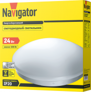 Светильник светодиодный 71 578 NBL-R1-24-4K-IP20-LED 24Вт 4000К IP20 настен.-потолоч. Navigator 71578 71578