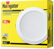 Светильник светодиодный 71 694 NDL-P1-30W-840-WH-LED(d222) Navigator 71694 71694